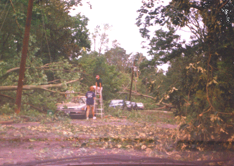 digging a car out